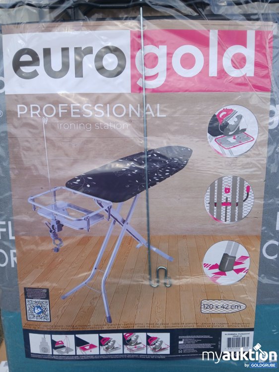 Artikel Nr. 445823 Artikel Nr. 445823: EUROGOLD Bügelbrett 120x42cm