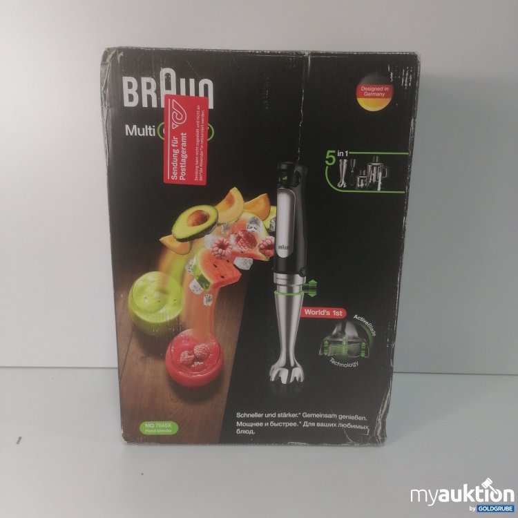 Artikel Nr. 781823 Artikel Nr. 781823: Braun MultiQuick 7 5in1