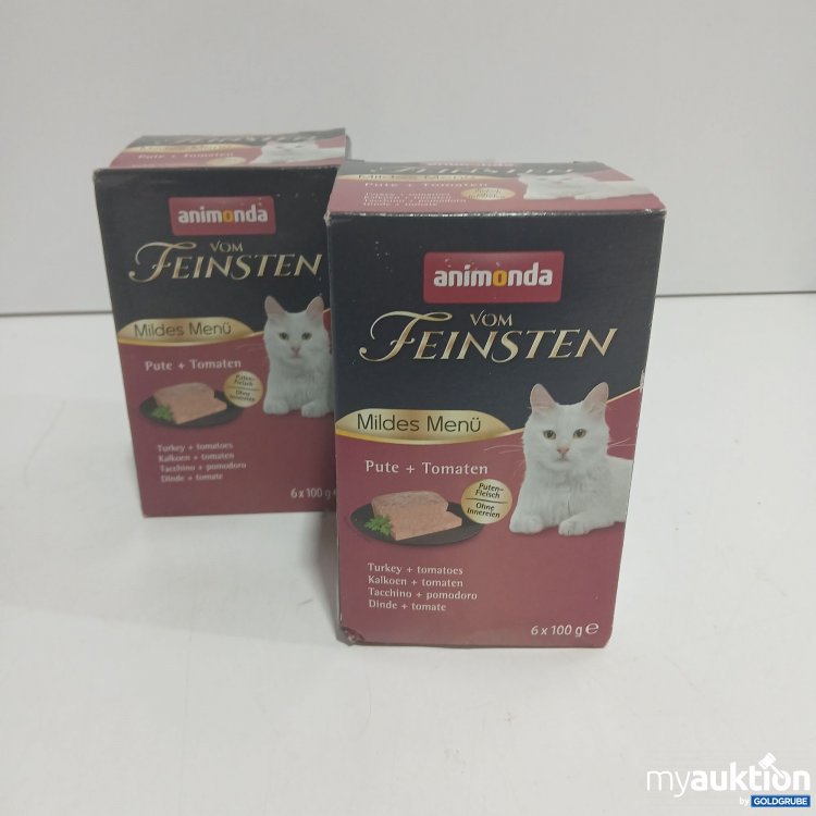 Artikel Nr. 818823 Artikel Nr. 818823: Animonda Feinsten Katzenfutter 2er Pack x6 Stück x100g
