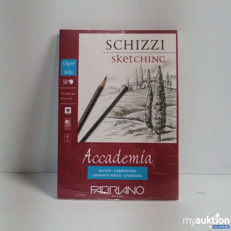 Artikel Nr. 855823 Artikel Nr. 855823: Fabriano Schizzi Sketching Zeichenblock 21x29. 7cm