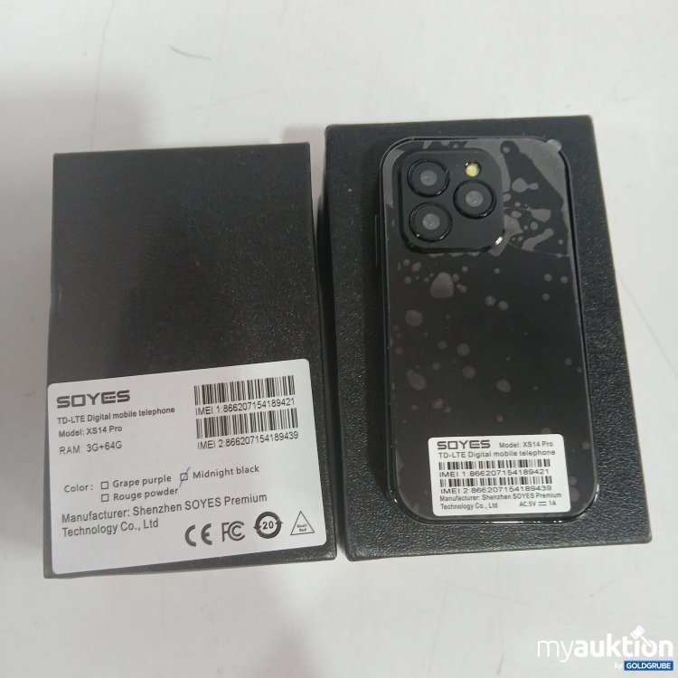 Artikel Nr. 857823: Sdyes TD-LTE Digital mobile Telephon XS14Pro 3G+64G