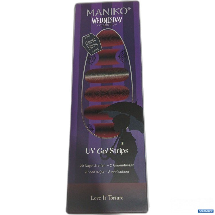 Artikel Nr. 888823: Maniko UV Gel Strips Wednesday Love is Torture 