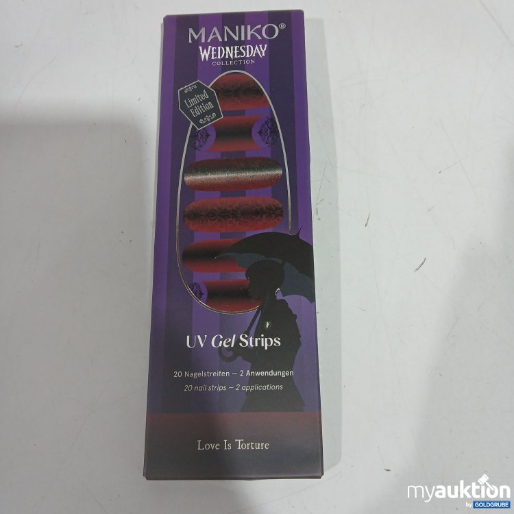Artikel Nr. 888823: Maniko UV Gel Strips Wednesday Love is Torture 