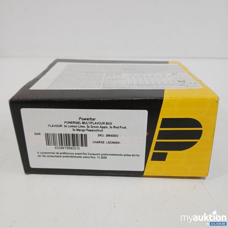 Artikel Nr. 889823: Powerbar Powergel Multiflavour Box 12x