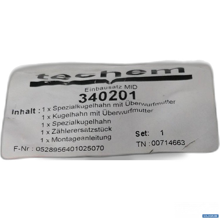 Artikel Nr. 890823: Techem Einbausatz MID 340201