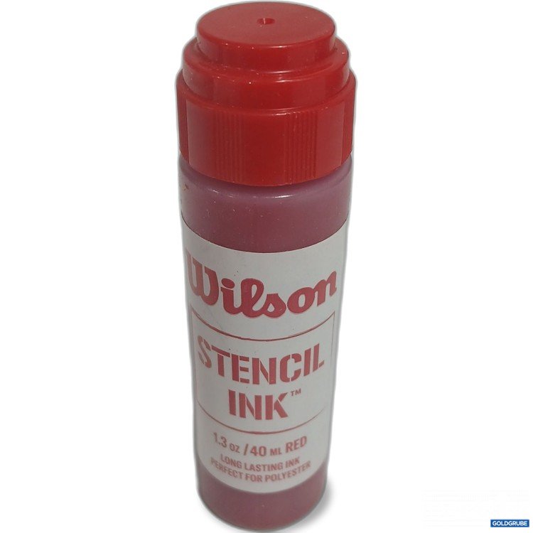 Artikel Nr. 891823: Wilson Stencil Ink 40ml red 
