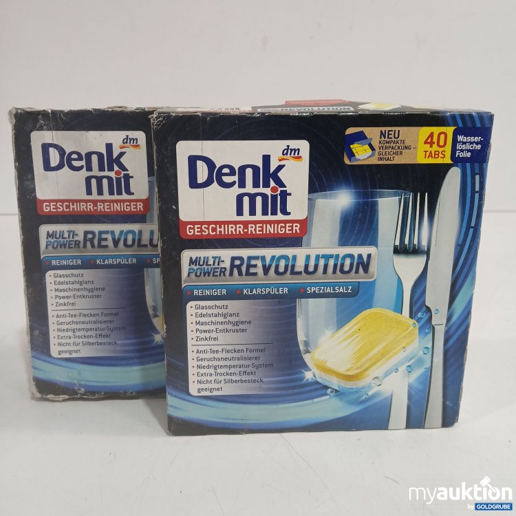 Artikel Nr. 893823: Denk mit Geschirr-Reiniger Tabs je 40x