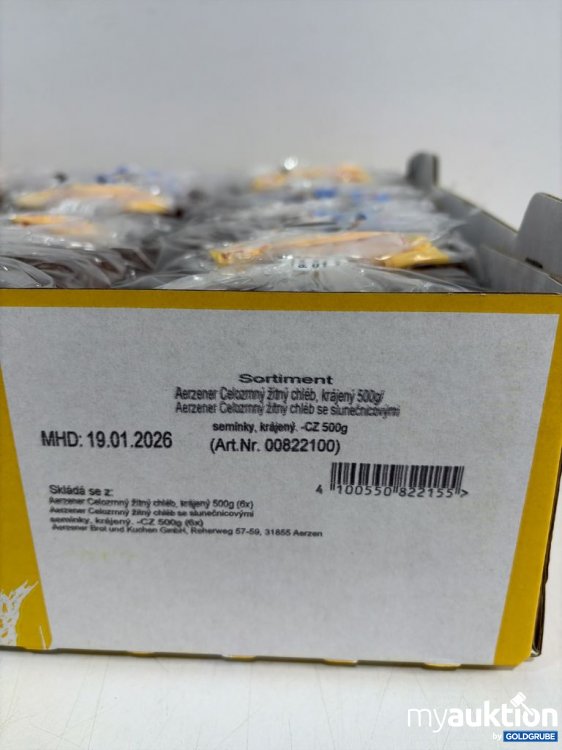 Artikel Nr. 922823: Aerzener Vollkornbrot mit Sonnenblumenkernen geschnitten 500 g