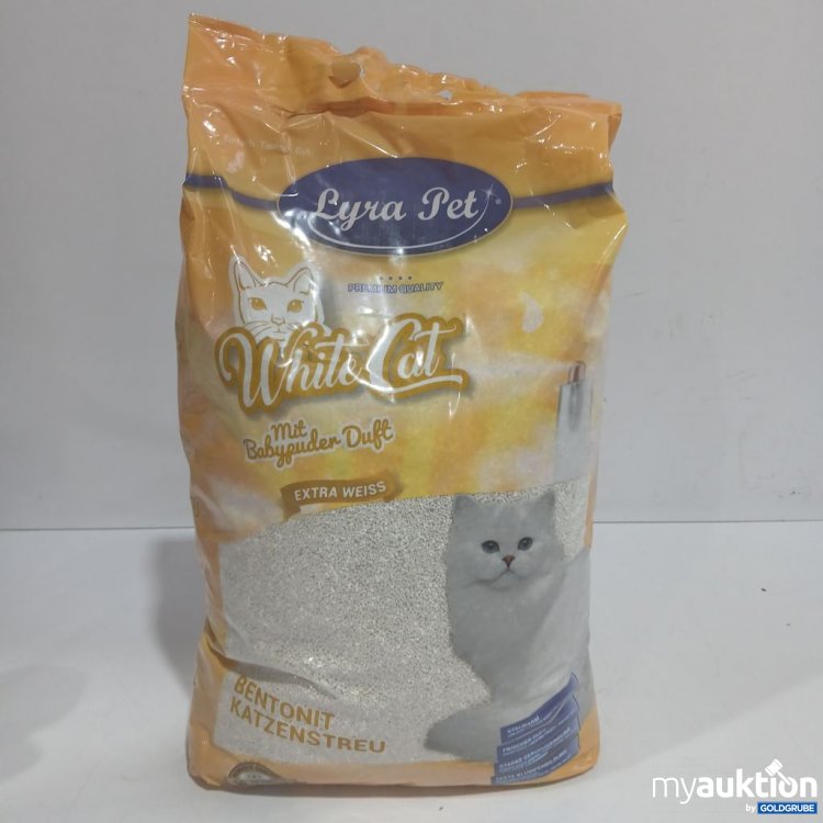 Artikel Nr. 952823: Lyra Pet White Cat Bentonit Katzenstreu 15L