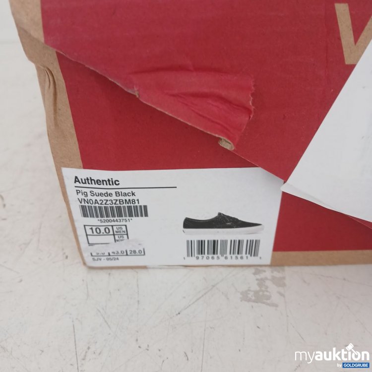 Artikel Nr. 954823 Artikel Nr. 954823: Vans Authentic Pig Suede Black