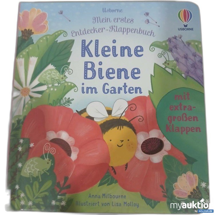Artikel Nr. 981823: Usborne Kleine Biene im Garten Entdecker-Klappenbuch