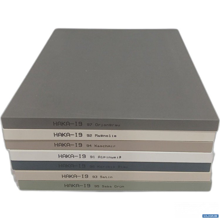 Artikel Nr. 993823 Artikel Nr. 993823: Hakaküche Diverse Ausstellungsplatten verschiedene Farben ca 38x30cm