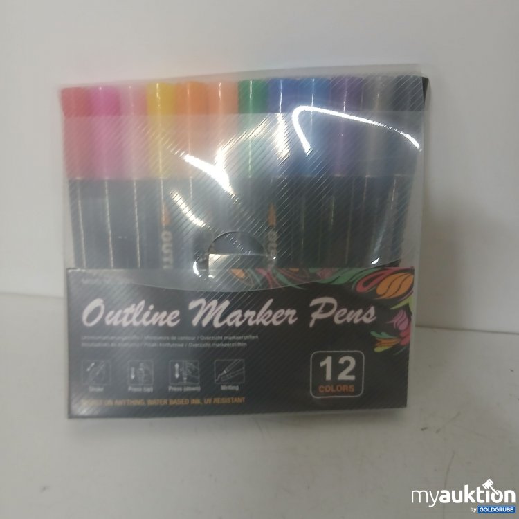 Artikel Nr. 360824: Outline Marker Pens 12 Stück 