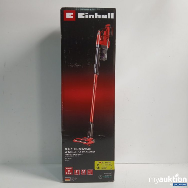 Artikel Nr. 466824 Artikel Nr. 466824: Einhell Akku-Stielstaubsauger TE-SV 18 l i Kit V 4,0 Ah
