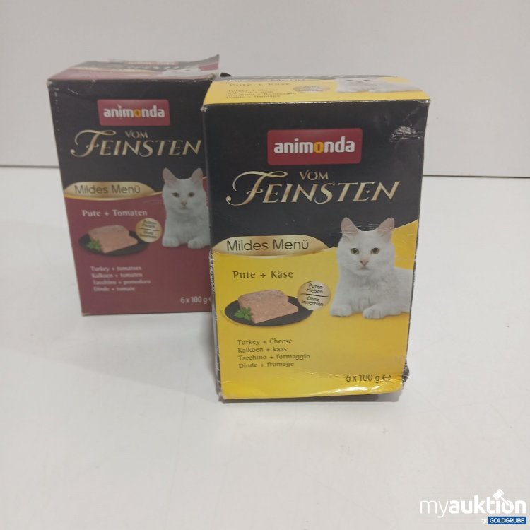 Artikel Nr. 818824 Artikel Nr. 818824: Animonda Feinsten Katzenfutter 2er Pack x6 Stück x100g