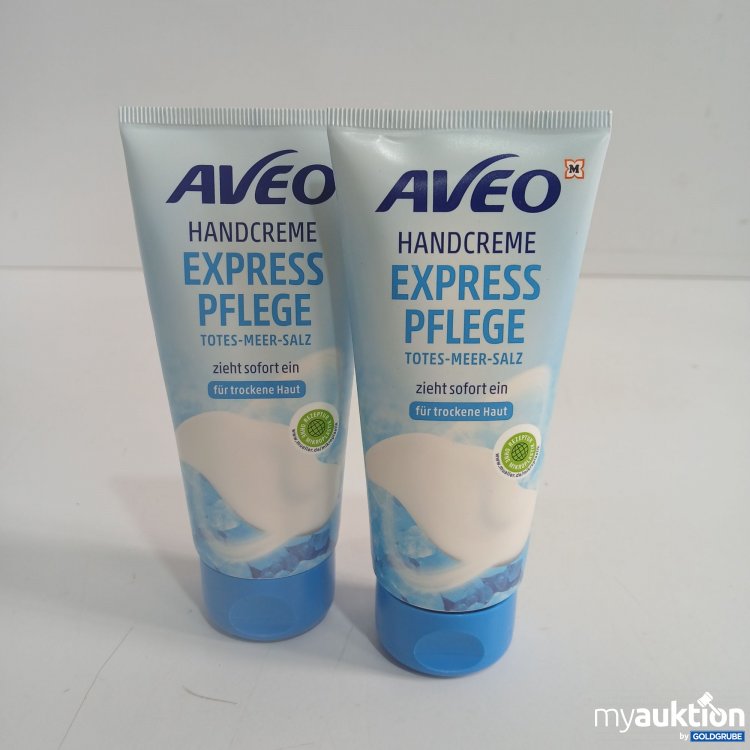 Artikel Nr. 861824: Aveo Handcreme Express Pflege Totes Meer Salz je 100ml 