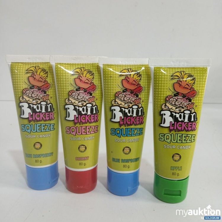 Artikel Nr. 868824 Artikel Nr. 868824: Brain Licker Squeeze Sour Candy je 80g