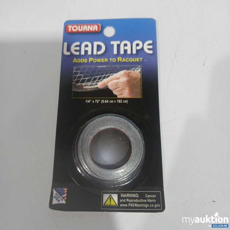 Artikel Nr. 891824 Artikel Nr. 891824: Tourna Lead Tape 0,64cm x 182cm