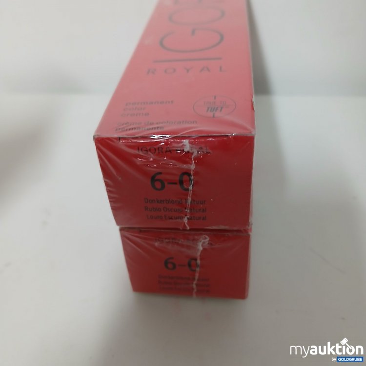 Artikel Nr. 897824: Igora Royal Haarfarbe 6-0  2x60ml