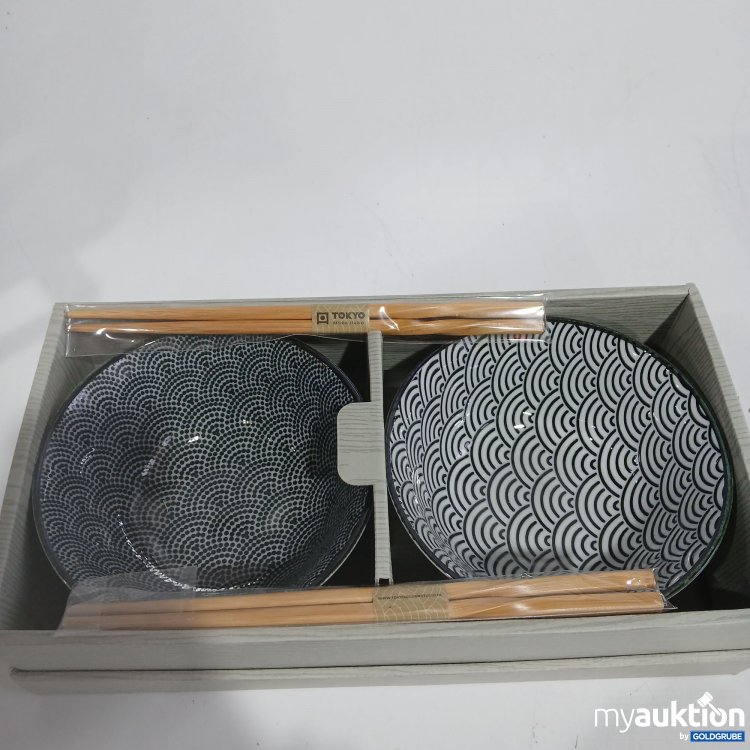 Artikel Nr. 899824: Tokio Schüssel Set mit Stäbchen 