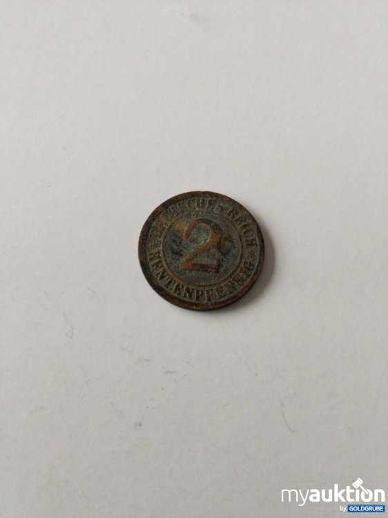 Artikel Nr. 396825 Artikel Nr. 396825: 2 Rentenpfennig 1924