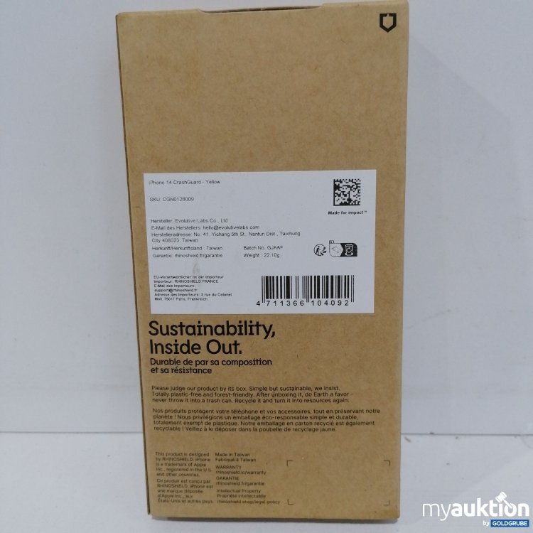 Artikel Nr. 438825: Rhinoshield i Phone Green Guard Yellow 