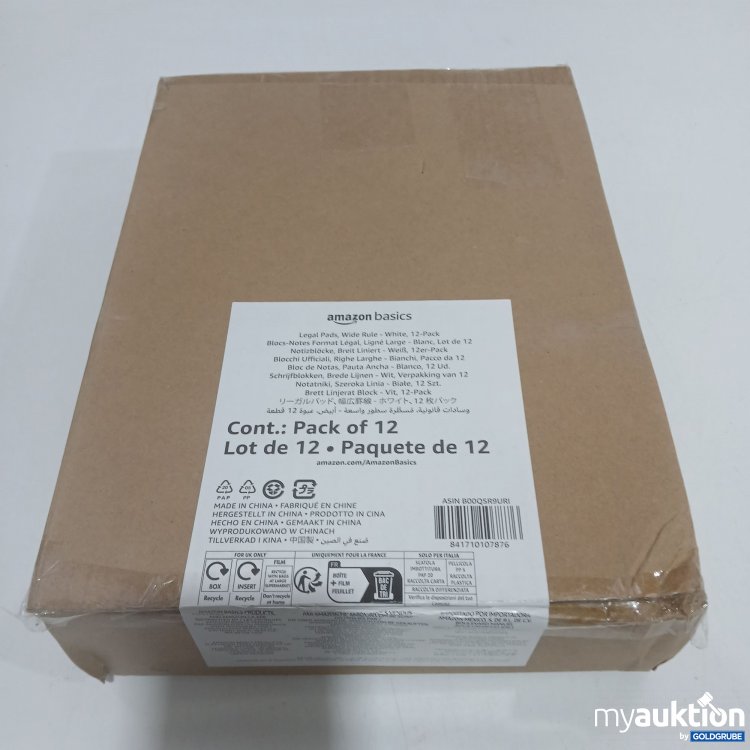 Artikel Nr. 813825 Artikel Nr. 813825: Amazon Basics Notizblöcke 12er Pack