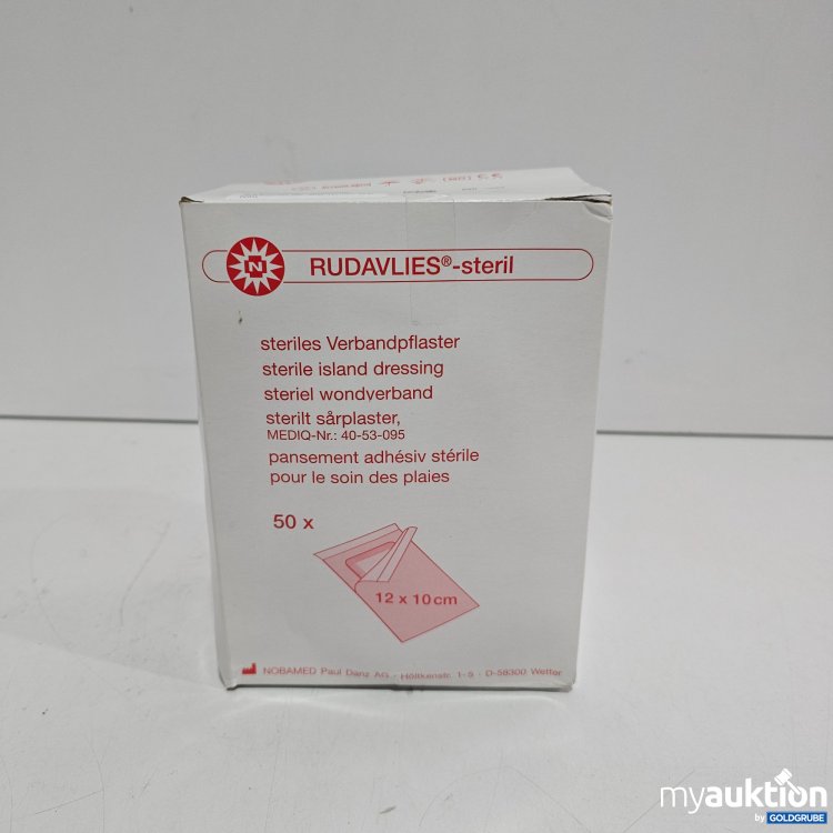 Artikel Nr. 821825: Rudavlies Steriles Verbandpflaster 50x 12x10cm