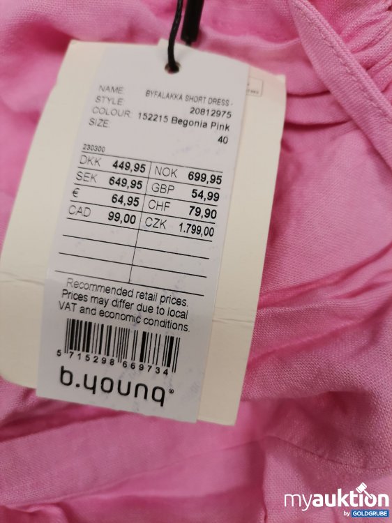 Artikel Nr. 837825: B young Kleid Leinen