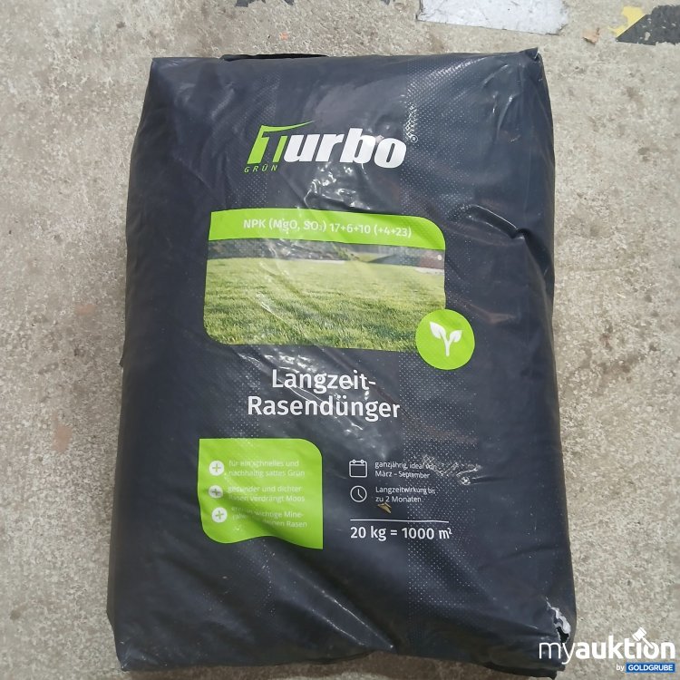 Artikel Nr. 840825 Artikel Nr. 840825: Turbo Langzeit Rasendünger 20kg