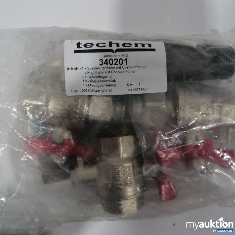 Artikel Nr. 890825: Techem Einbausatz MID 340201