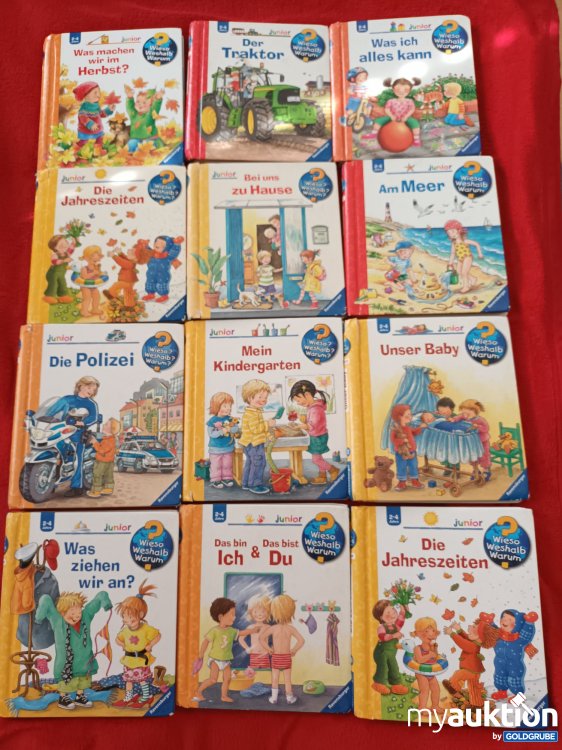 Artikel Nr. 940825 Artikel Nr. 940825: 12 x Wieso Weshalb Warum Bücher