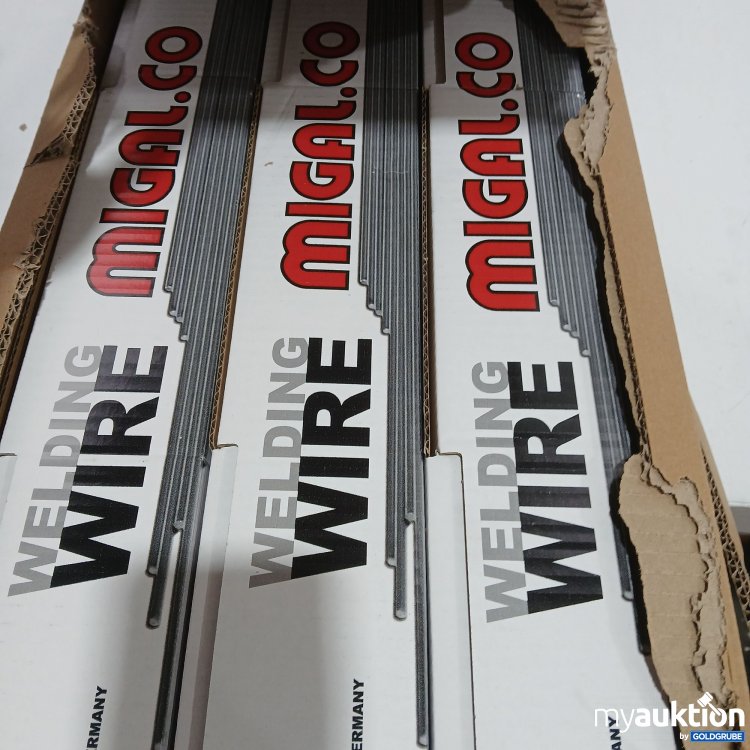 Artikel Nr. 950825: Migal Aluminium-Schweißstäbe genaue Menge Unbekannt 