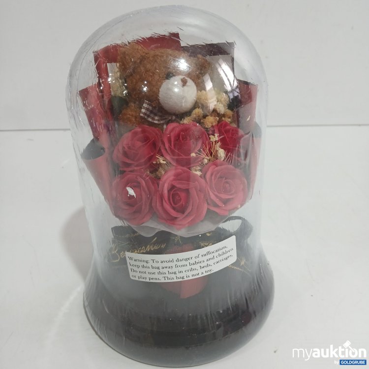 Artikel Nr. 962825: Geschenk Teddybär mit Rosen 