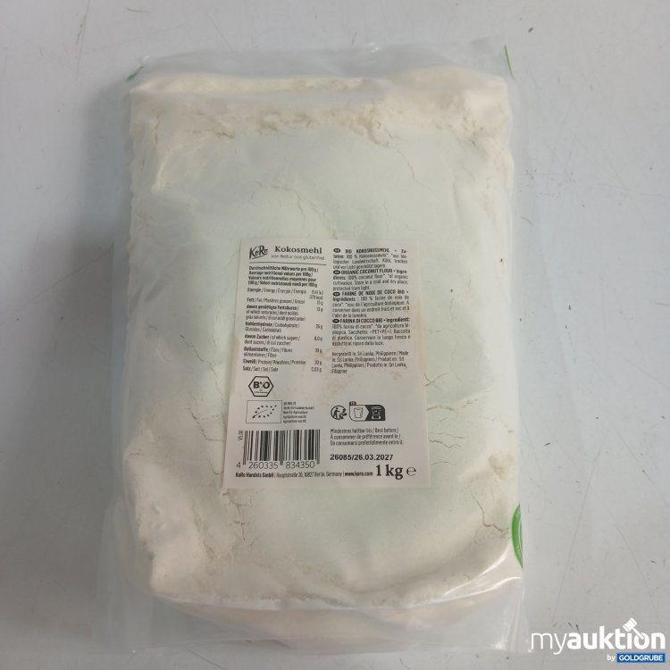 Artikel Nr. 986825 Artikel Nr. 986825: KoRo Kokosmehl von Natur aus glutenfrei 1kg