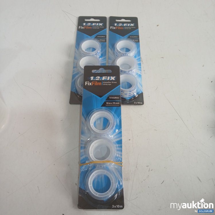 Artikel Nr. 992825 Artikel Nr. 992825: FixFilm Klebefilm 10m x 19mm 3x3Stk
