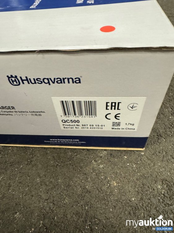 Artikel Nr. 338826: Husqvarna Schnellladegerät QC500