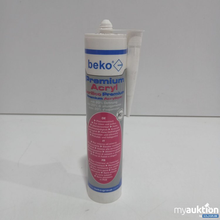 Artikel Nr. 813826 Artikel Nr. 813826: Beko Premium Acryl Weiss 310ml