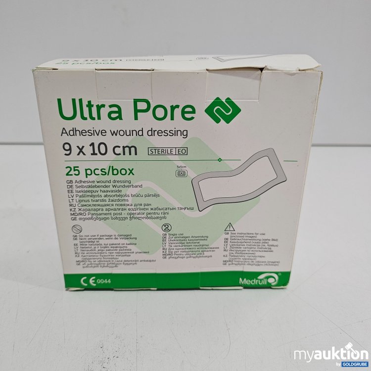 Artikel Nr. 821826 Artikel Nr. 821826: UltraPore Adhesive wound dressing 9x10cm 25 Stück