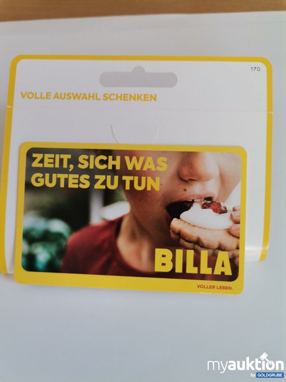 Artikel Nr. 845826 Artikel Nr. 845826: Billa Gutschein Wert 15 Euro