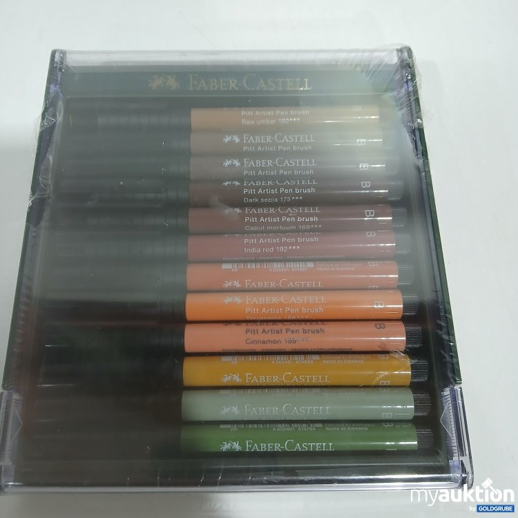 Artikel Nr. 878826: Farber-Castell Pigmentierte Zeichentusche 12Farben 