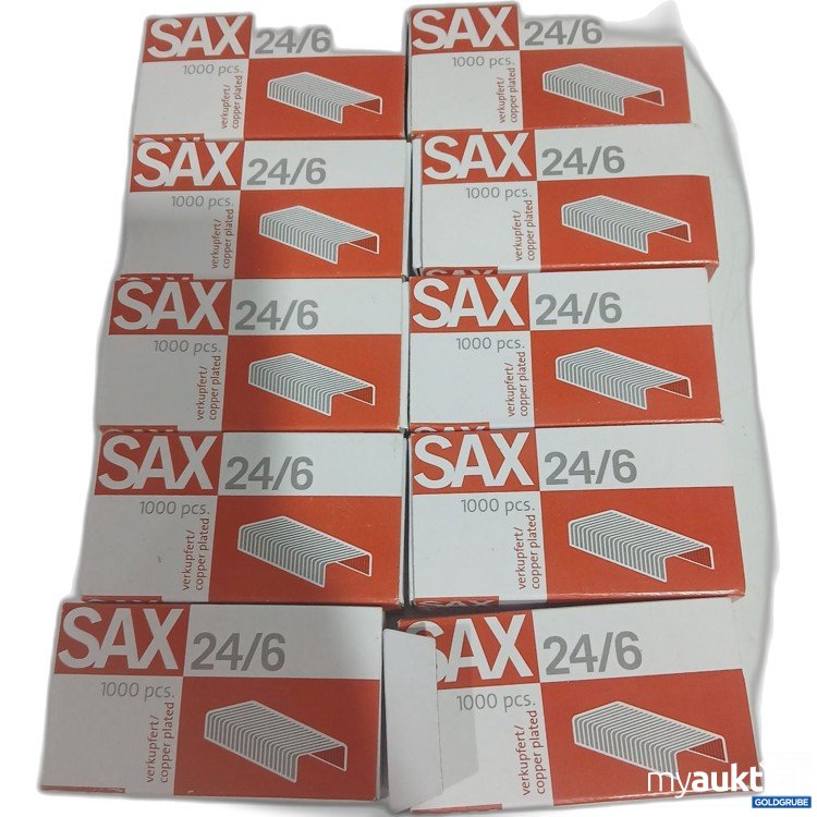 Artikel Nr. 891826: Sax Heftklammern 10x1000Stk 