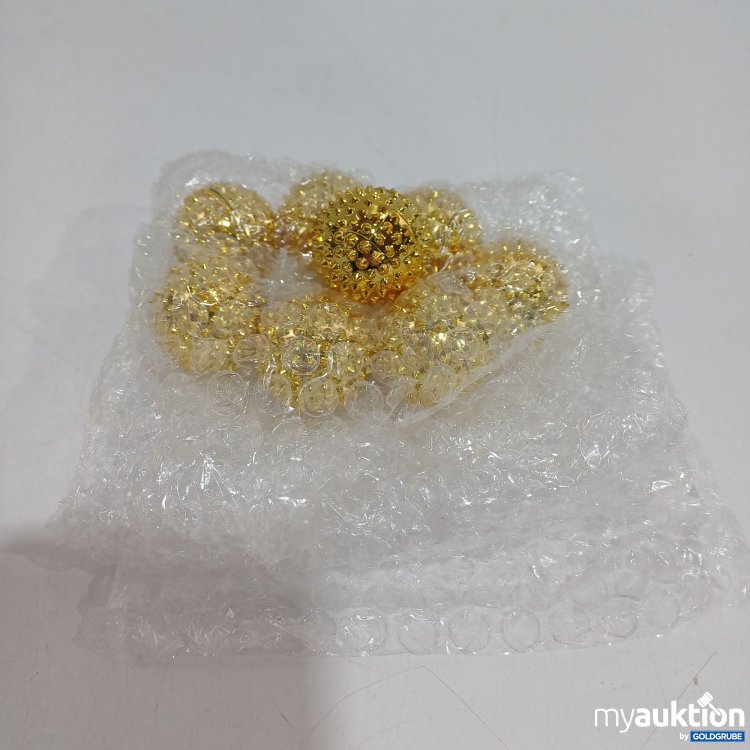 Artikel Nr. 894826: Stachelkugeln gold 8Stk.