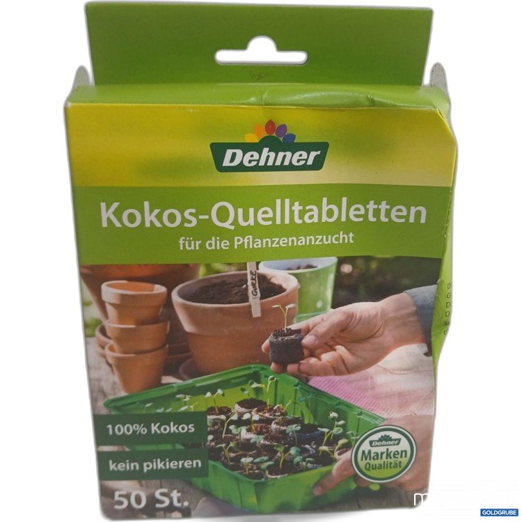 Artikel Nr. 919826:  Kokos-Quelltabletten für die Pflanzenanzucht 50 St.