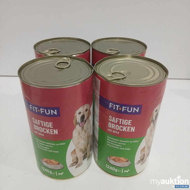 Artikel Nr. 959826: FIT+FUN Saftige Brocken mit Wild 4x1240g 