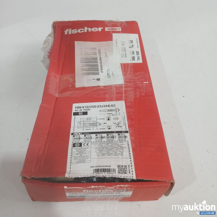 Artikel Nr. 968826: Fischer FBN II 12/250 (12x344) GS 10Stk 