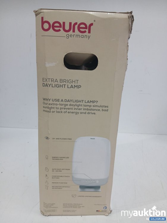 Artikel Nr. 446827 Artikel Nr. 446827: beurer germany Extra bright Daylight Lamp
