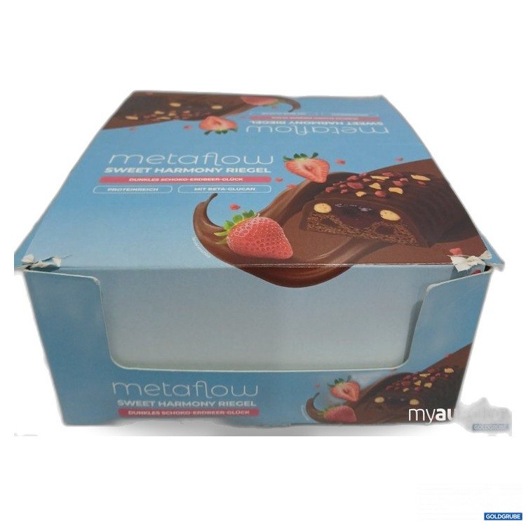 Artikel Nr. 470827 Artikel Nr. 470827: 12Stk metaflow Sweet Harmony Riegel Dunkle Schoko Erdbeere