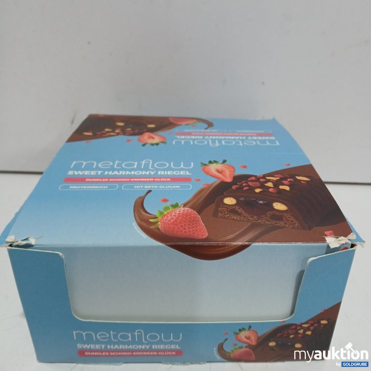 Artikel Nr. 470827 Artikel Nr. 470827: 12Stk metaflow Sweet Harmony Riegel Dunkle Schoko Erdbeere