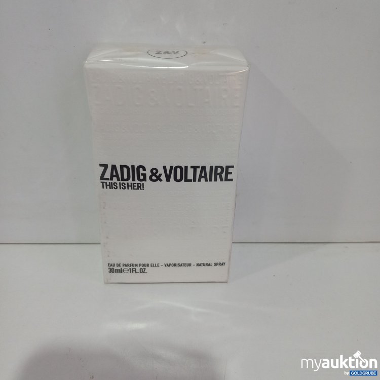 Artikel Nr. 819827 Artikel Nr. 819827: Zadig & Voltaire This is Her!'Eau de Parfum pour Elle 30 ml